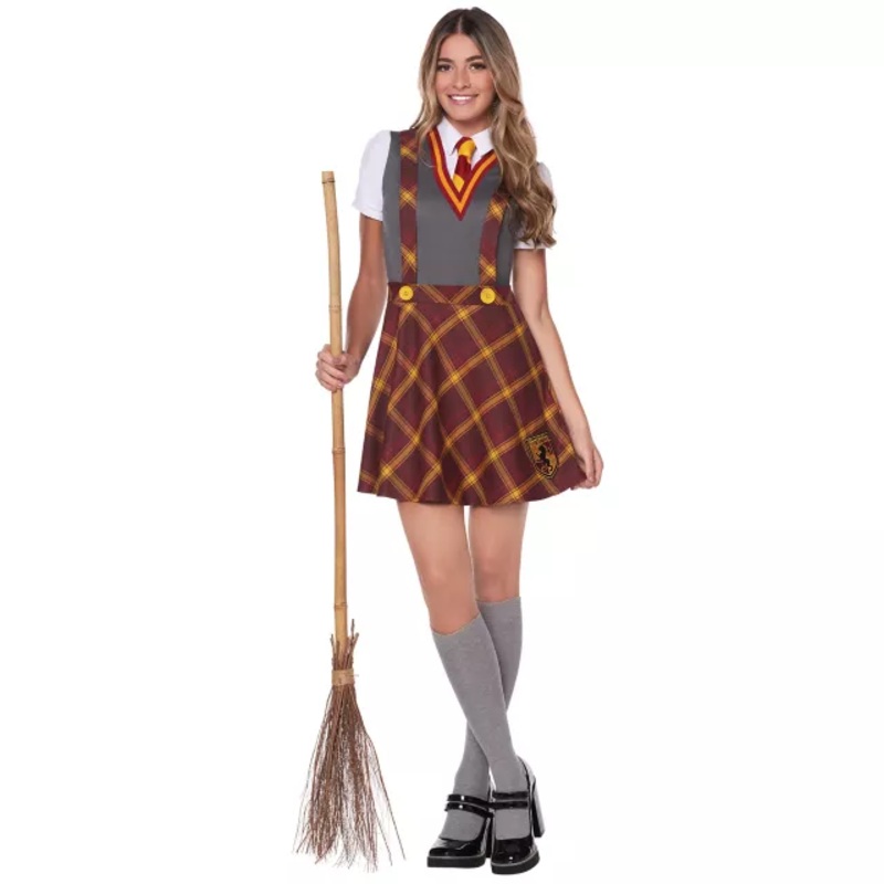 Adult Gryffindor Dress Costume - Harry Potter RED ADULT EX SMALL
