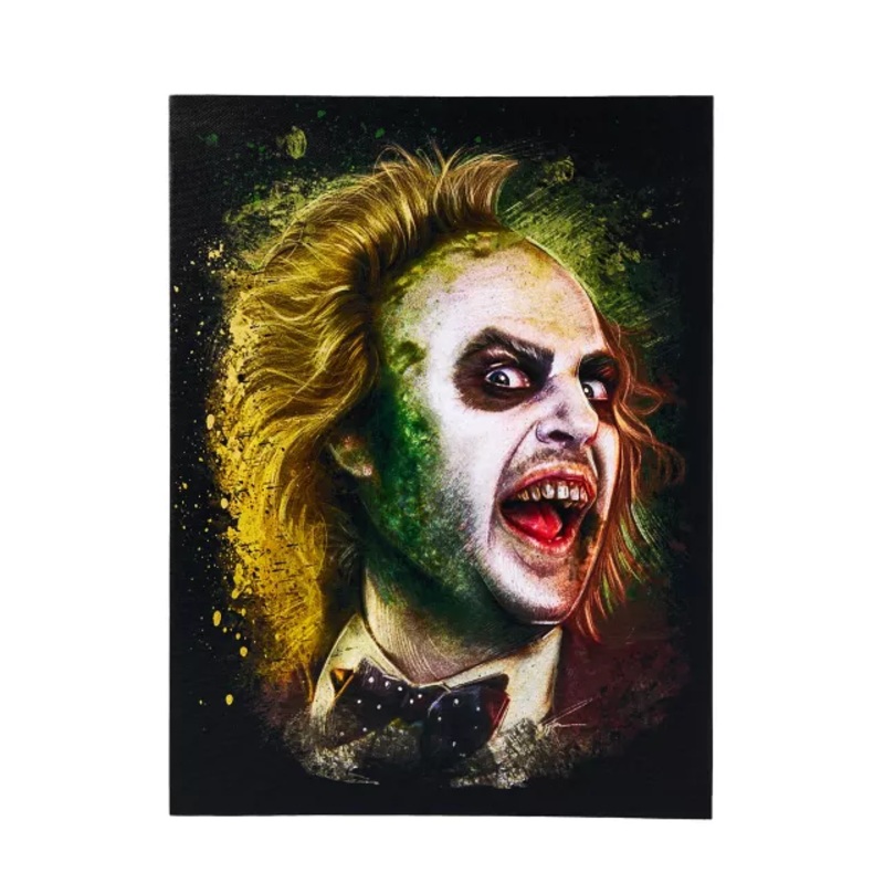 Beetlejuice Canvas BLACK / MULTI 16 INCH