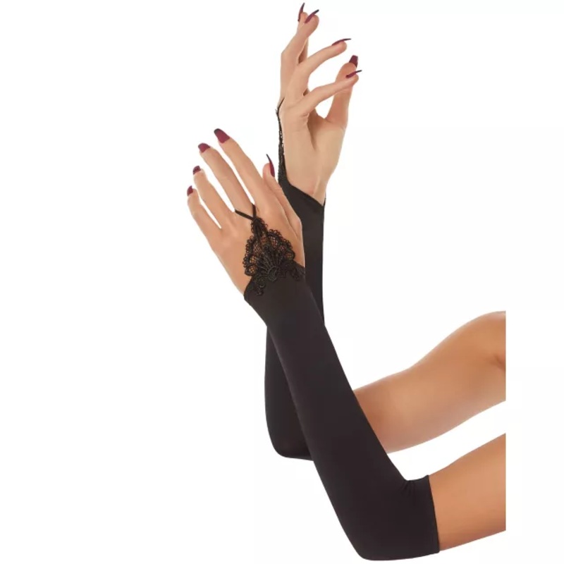 Decorative Gloves BLACK ONE SIZE FITS MOST