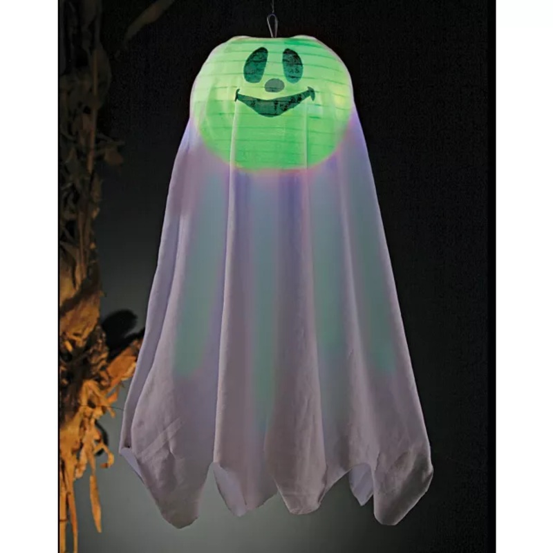 Happy Ghost Light-Up Hanging Lantern MULTI-COLOR