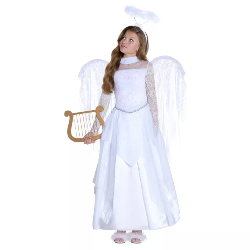 Kids Angel Costume - The Signature Collection WHITE CHILD SMALL