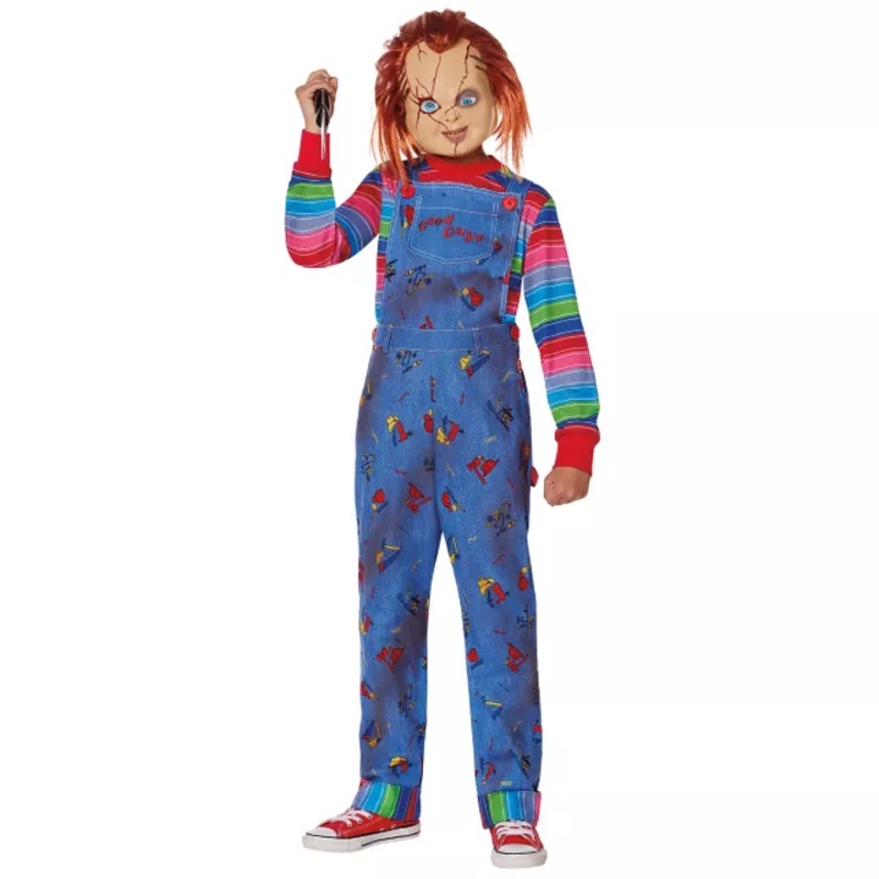 Kids Chucky Costume - The Signature Collection BLUE CHILD XS/SM