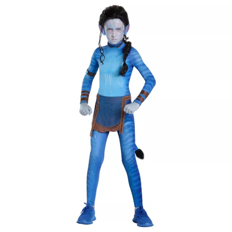 Kids Jake Sully Costume - Avatar: The Way of Water BLUE CHILD SMALL