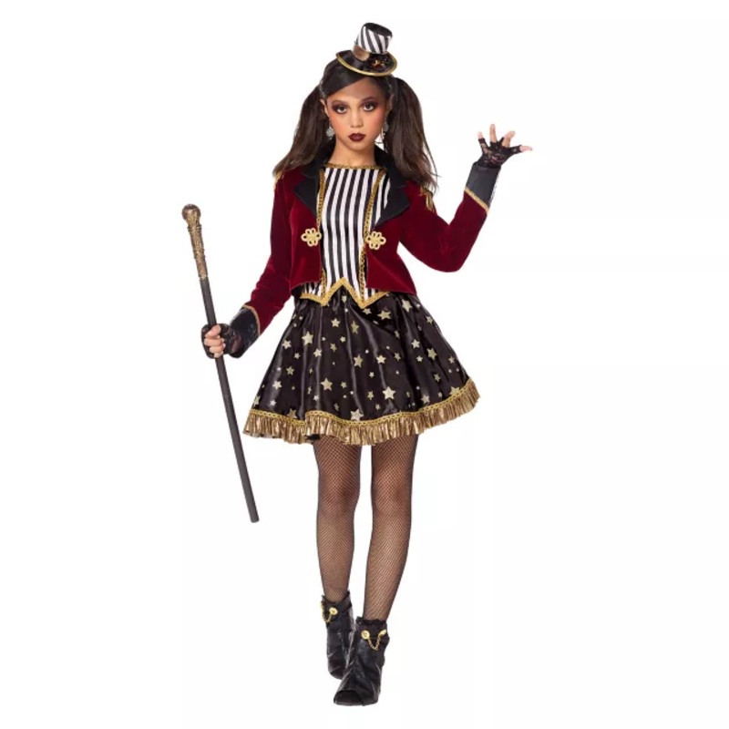 Kids Lady of The Ring Costume - The Signature Collection RED/WHITE/BLACK CHILD SMALL