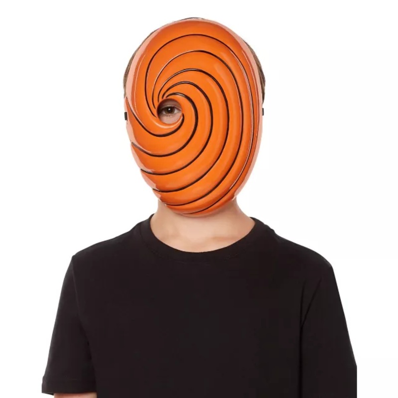 Kids Tobi Mask - Naruto Shippuden ORANGE CHILD ONE SIZE