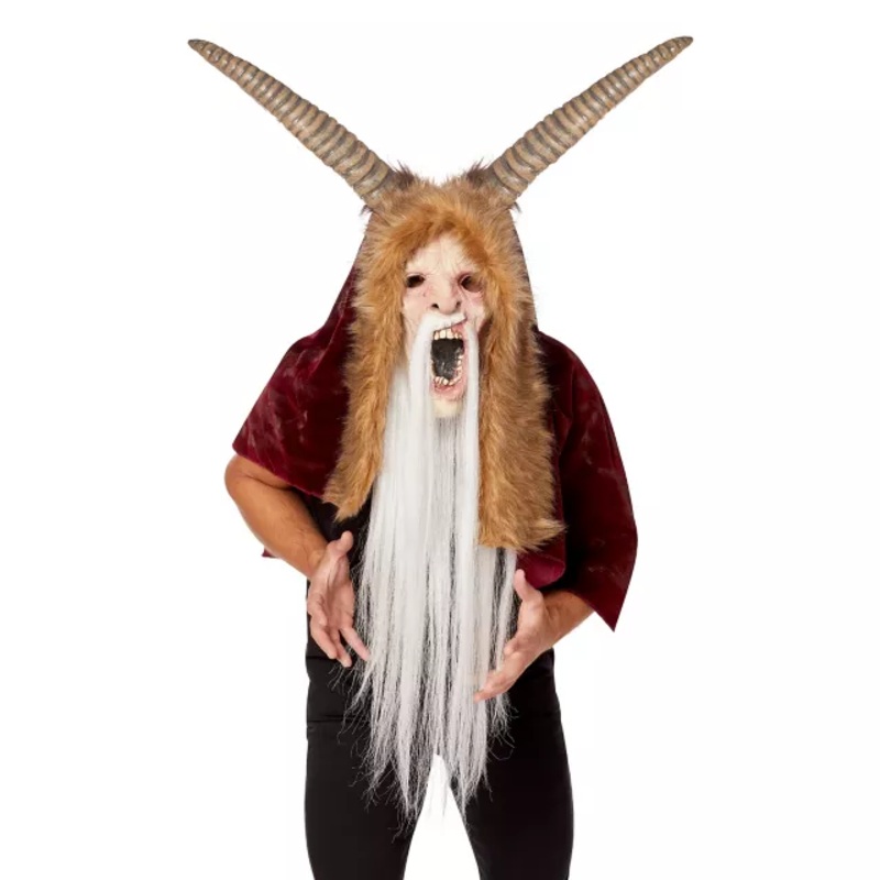 Krampus Full Mask NUDE ONE SIZE FITS MOST