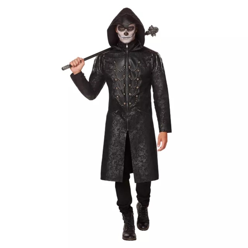 Men's Skeleton Royalty Jacket BLACK ADULT MEDIUM