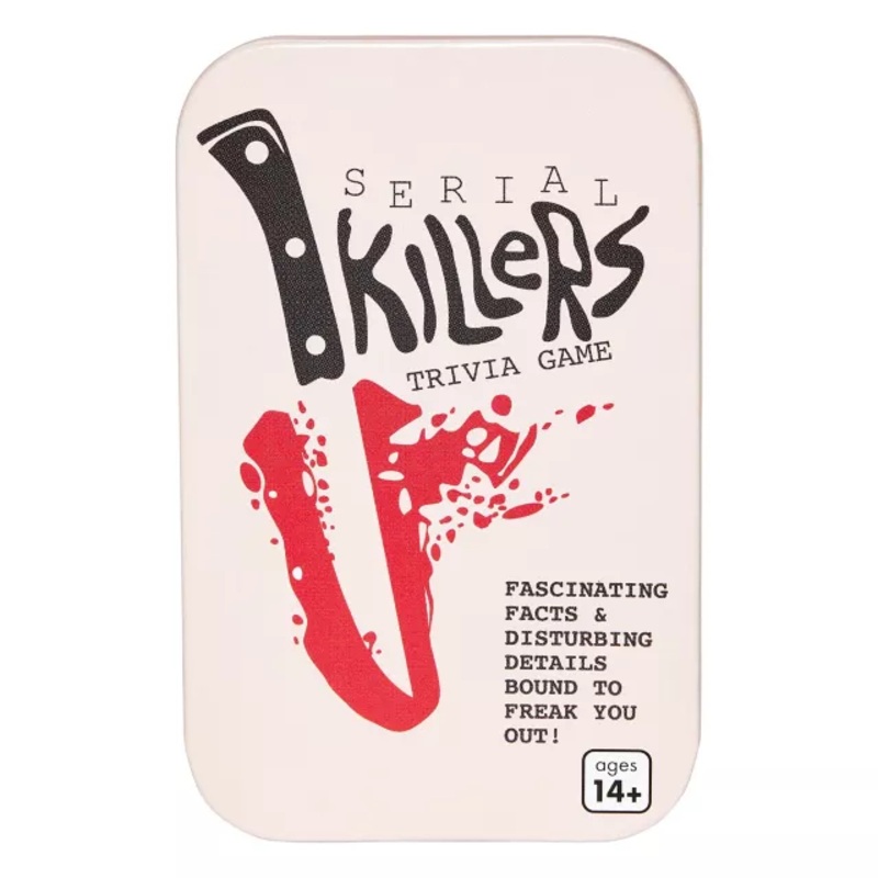 Serial Killers Trivia Card Game MULTI-COLOR