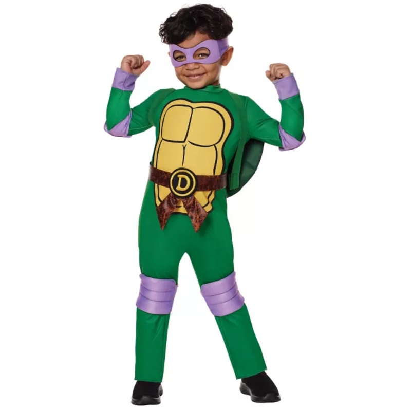 Toddler Donatello Costume - Teenage Mutant Ninja Turtles GREEN 2T