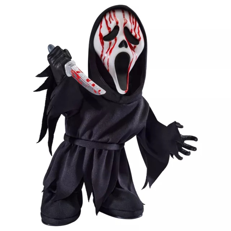 10 Inch Ghost Face Side Stepper Decoration MULTI-COLOR
