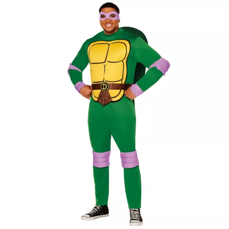 Adult Donatello Costume - Teenage Mutant Ninja Turtles GREEN SMALL/MEDIUM
