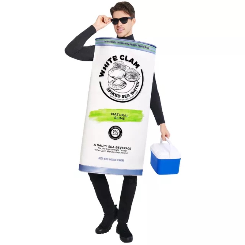 Adult Hard Seltzer Costume MULTI-COLOR ONE SIZE FITS MOST