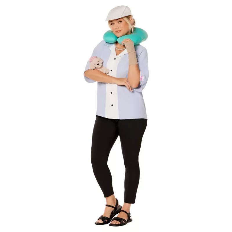 Adult Megan Price Costume - Bridesmaids BLUE / WHITE ADULT MEDIUM