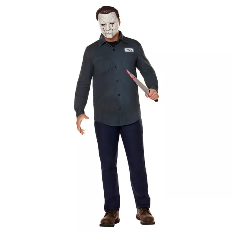 Adult Michael Myers Costume Kit - Halloween NAVY ADULT MEDIUM