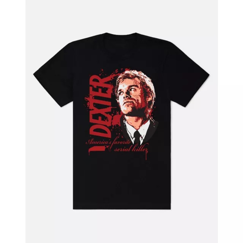 America's Favorite Serial Killer T Shirt - Dexter BLACK ADULT SMALL