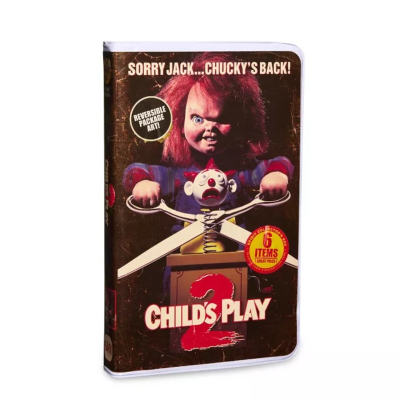 Chucky Video Collector Box BLUE/YELLOW ONE SIZE FITS MOST