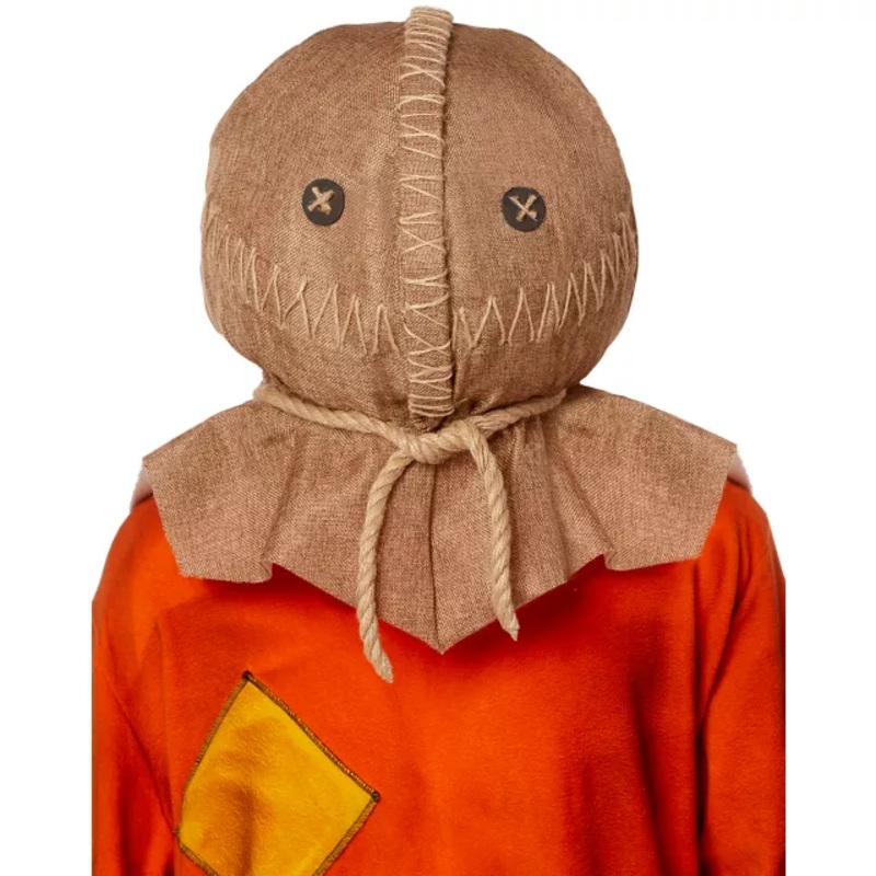 Deluxe Sam Burlap Full Mask - Trick 'r Treat BROWN ONE SIZE FITS MOST