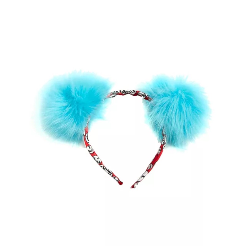 Faux Fur Thing One and Thing Two Headband - Dr. Seuss BLUE ONE SIZE FITS MOST