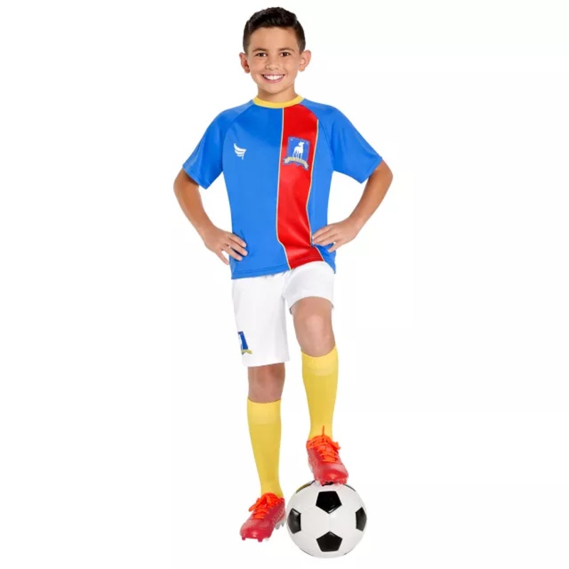 Kids AFC Richmond Soccer Costume - Ted Lasso RED/WHITE/BLUE CHILD SMALL
