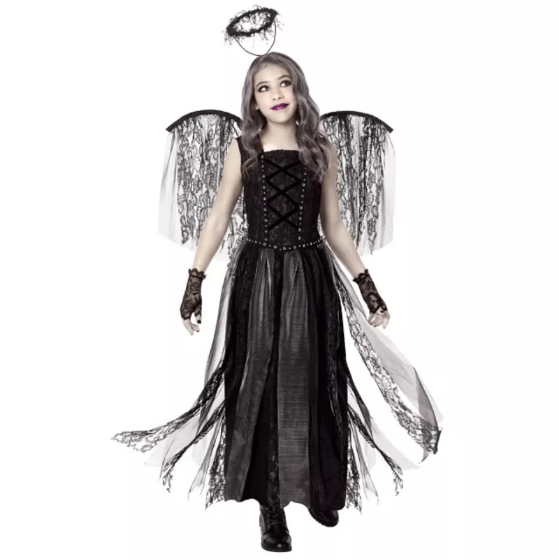 Kids Dark Angel Costume GRAY CHILD SMALL
