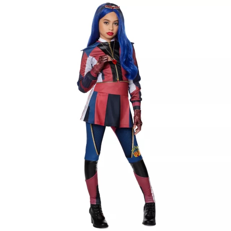 Kids Evie Costume - Descendants 3 PURPLE CHILD EXTRA SM