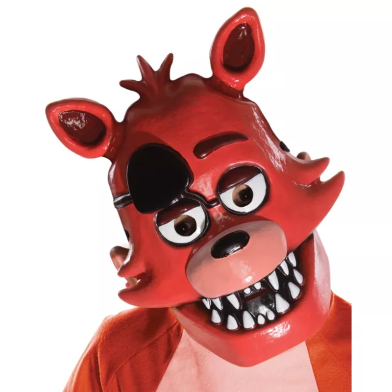 Kids Foxy the Pirate Half Mask - Five Nights at Freddy's RED CHILD ONE SIZE