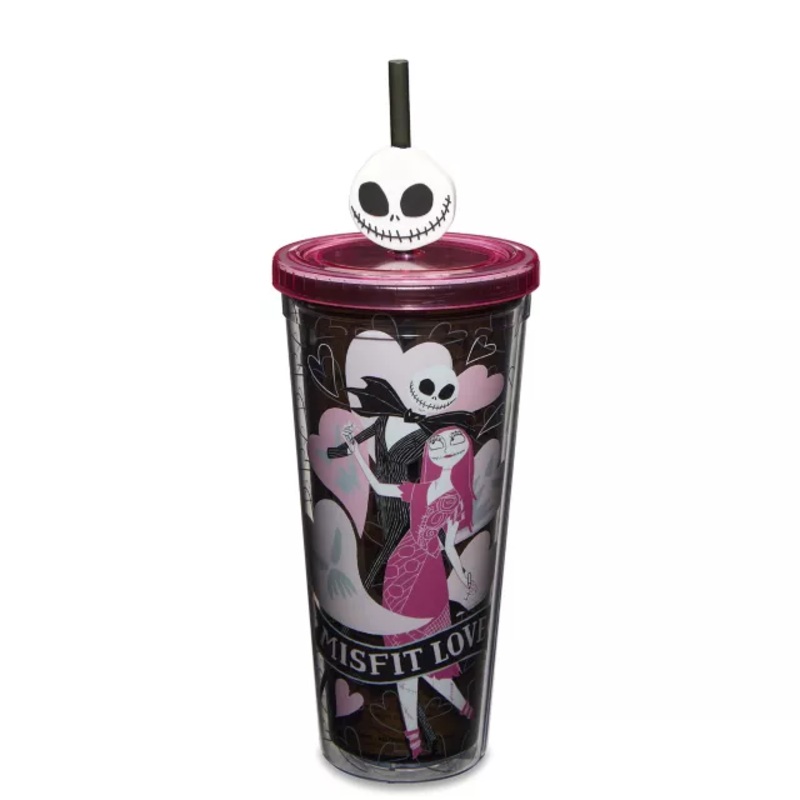Misfit Love Cup with Straw 24 oz. - The Nightmare Before Christmas BLACK 24 OUNCE
