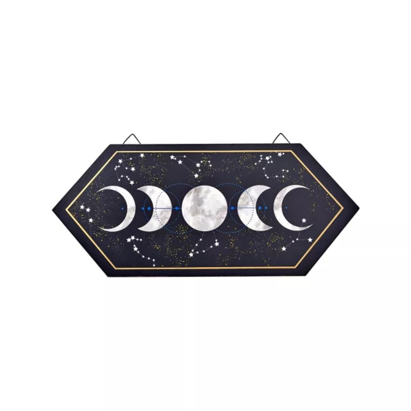 Moon Phase Sign BLACK / MULTI