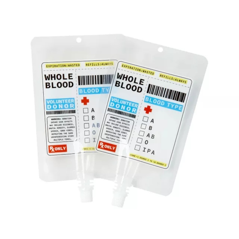 Nurse Blood Bag Flask