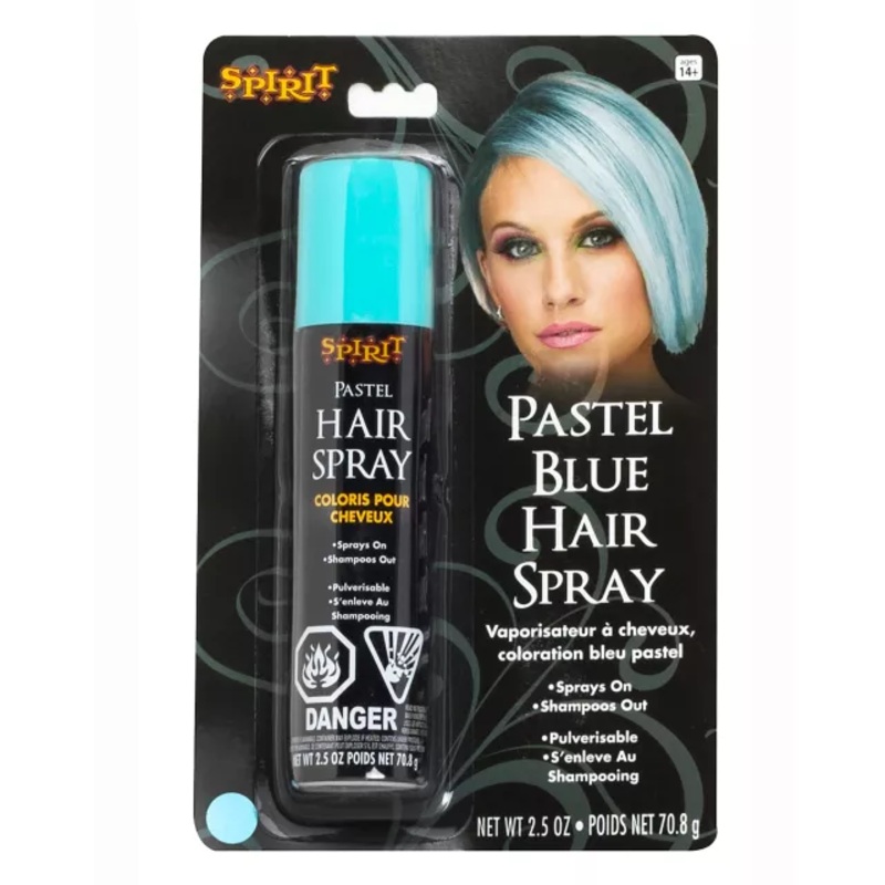Pastel Blue Hairspray LIGHT BLUE
