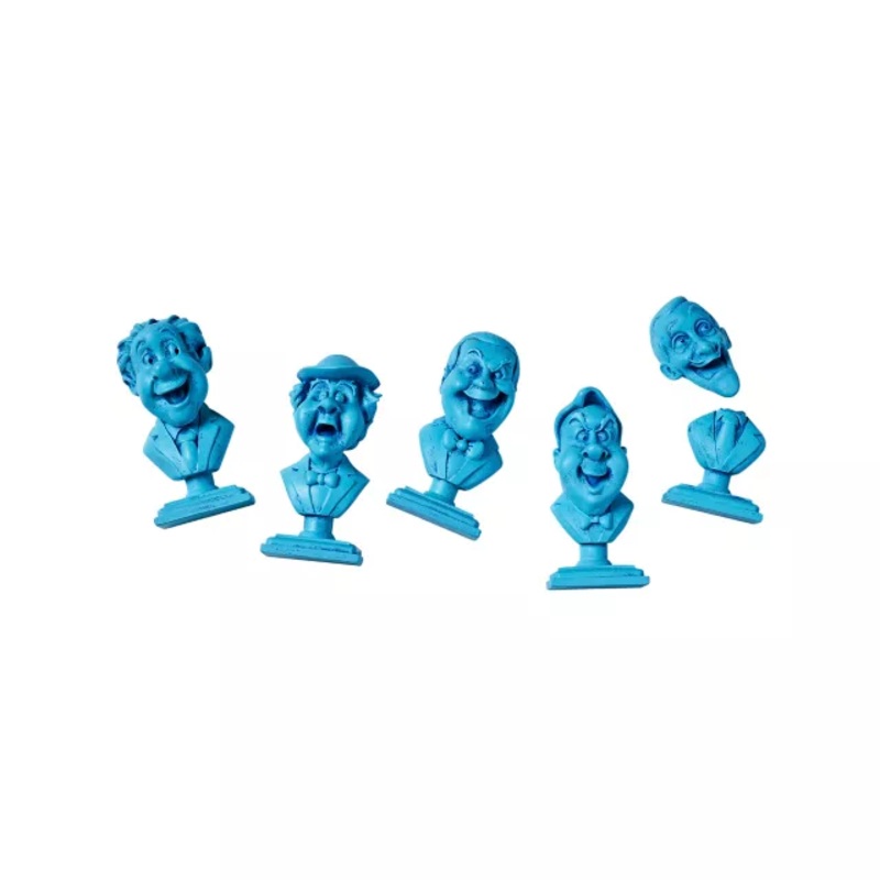 Singing Busts Magnets 5 Pack - The Haunted Mansion BLUE ONE SIZE FITS MOST