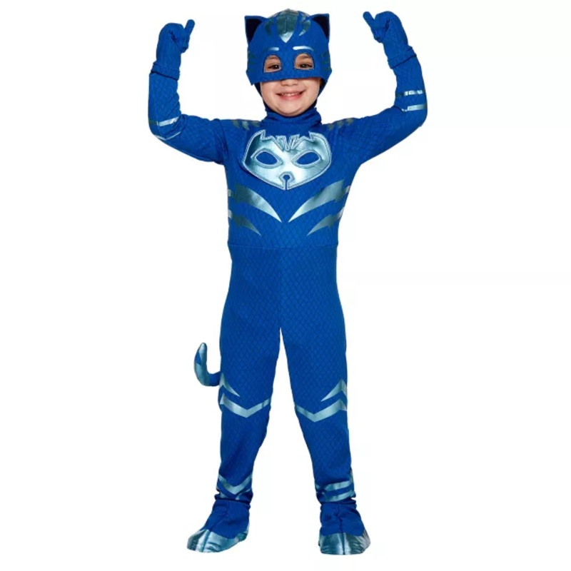 Toddler Catboy Costume - PJ Masks BLUE 3T - 4T