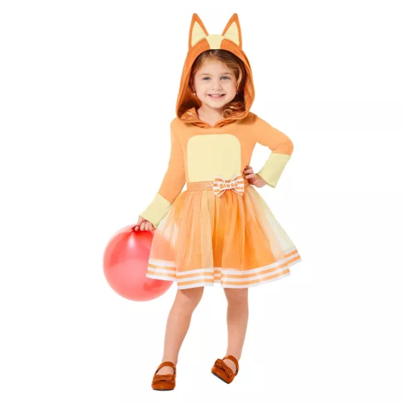 Toddler Girls Bingo Costume - Bluey ORANGE 2T