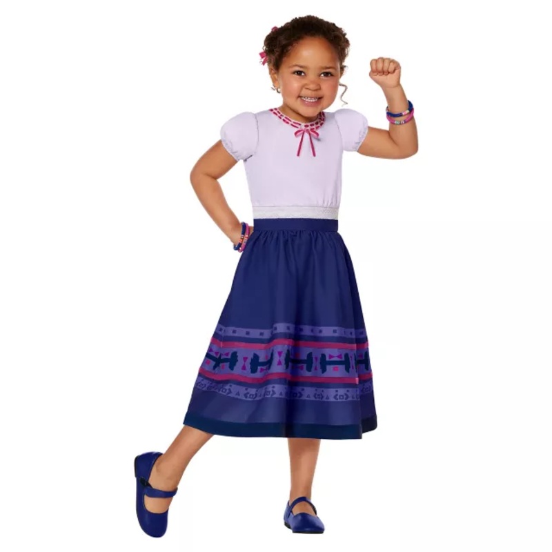 Toddler Luisa Costume - Encanto BLUE / WHITE 2T