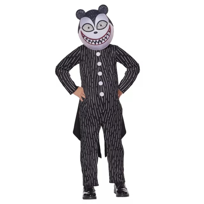 Toddler Vampire Teddy Costume- The Nightmare Before Christmas BLACK AND WHITE 2T