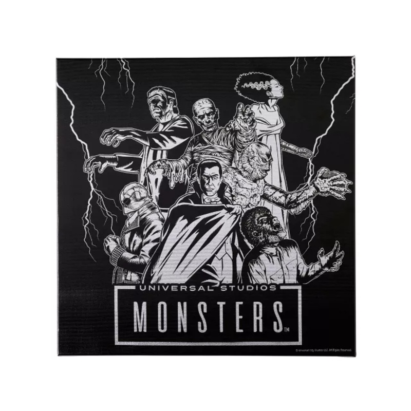 Universal Monsters Canvas MULTI-COLOR 12 INCHES