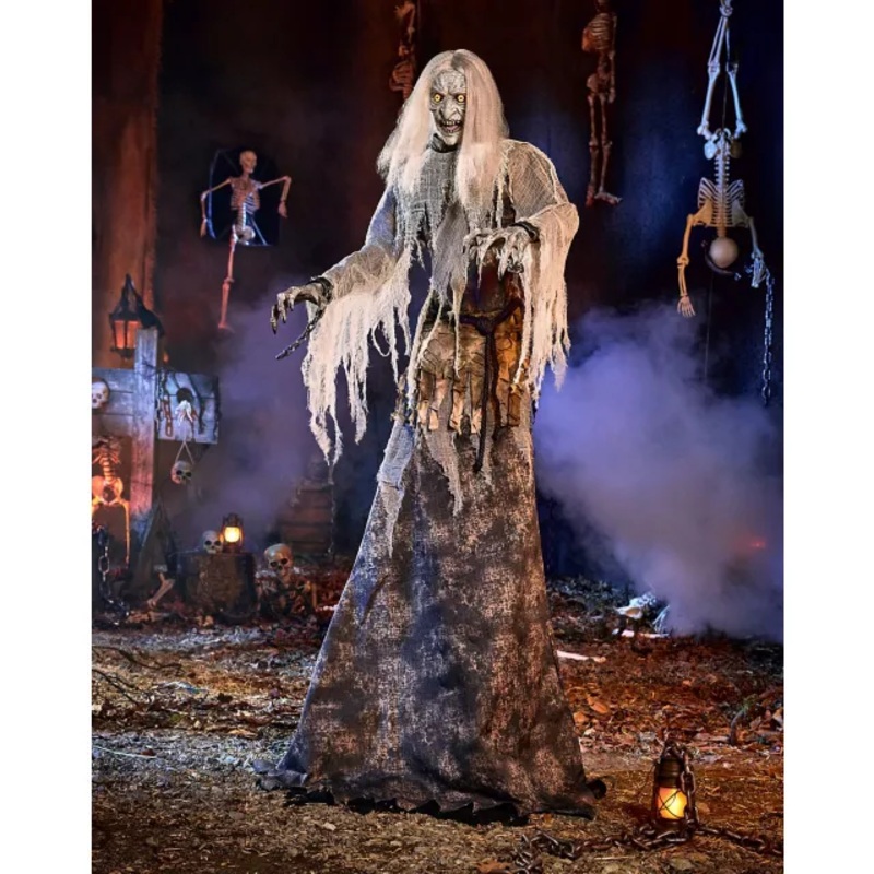 7 Ft Crypt Countess Animatronic MULTI-COLOR
