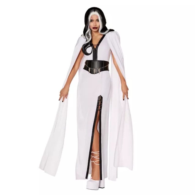 Adult Bride of Frankenstein Costume - Universal Classic Monsters WHITE ADULT SMALL