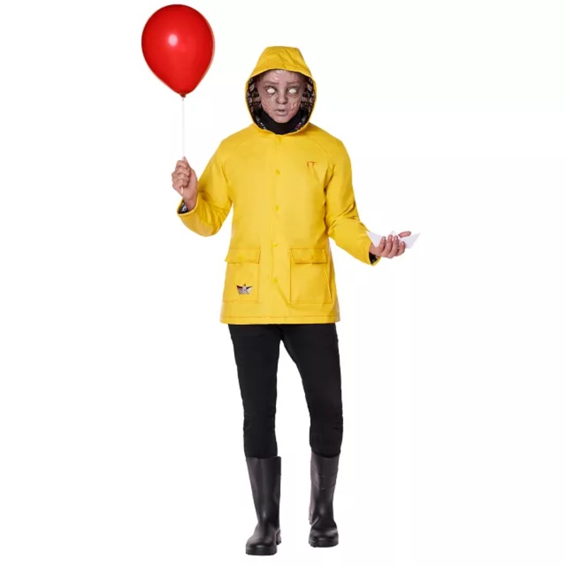 Adult Georgie Costume - It YELLOW ADULT EX SMALL
