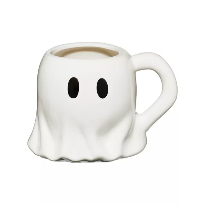 Ghost Mug - 16 oz. BLACK AND WHITE 16 OUNCE