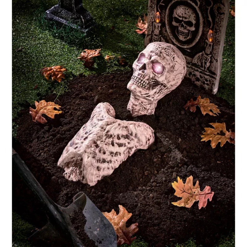 Ground Breaking Skin Torso Skeleton Prop MULTI-COLOR