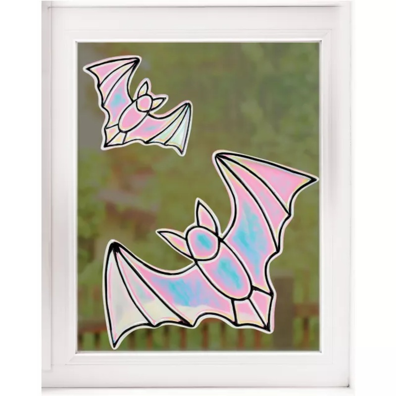 Iridescent Window Bats MULTI-COLOR