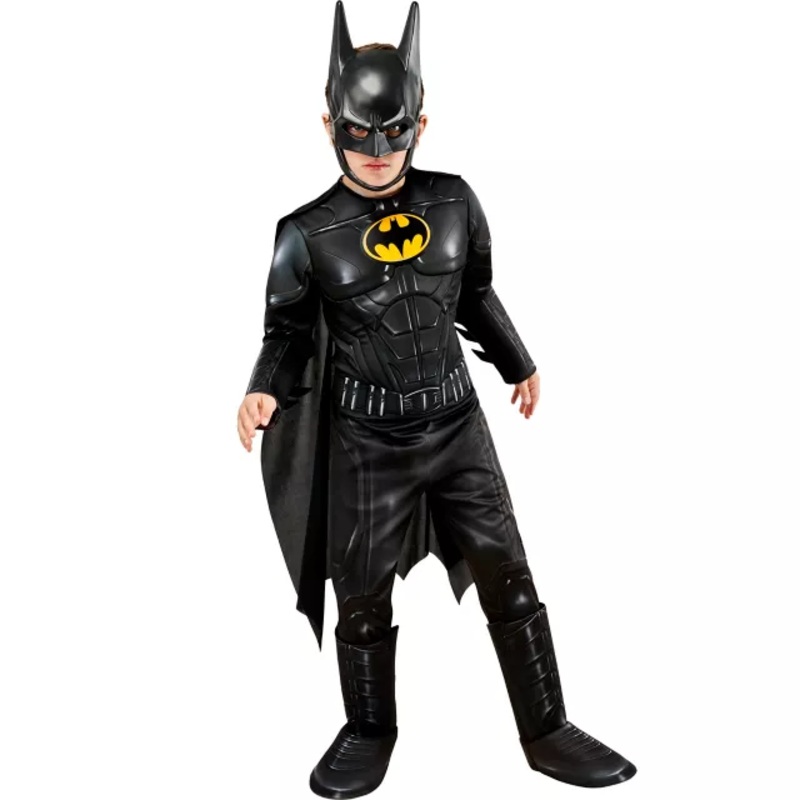 Kids Batman Costume - The Flash BLACK CHILD SMALL