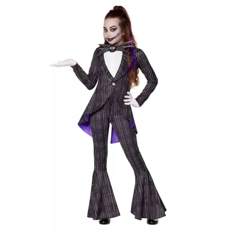 Kids Jack Skellington Costume - The Nightmare Before Christmas BLACK CHILD EXTRA SM