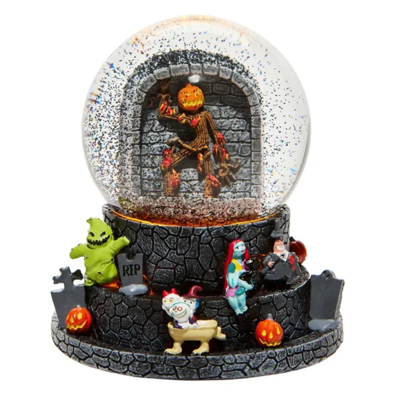 Light-Up Jack Skellington Pumpkin King Snow Globe - The Nightmare Before Christmas MULTI-COLOR