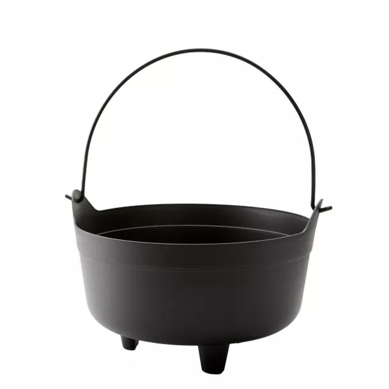 14 Inch Black Cauldron  No Size