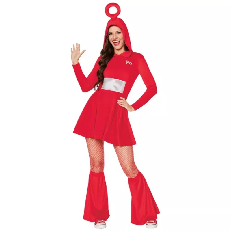 Adult Po Costume - Teletubbies RED ADULT SMALL