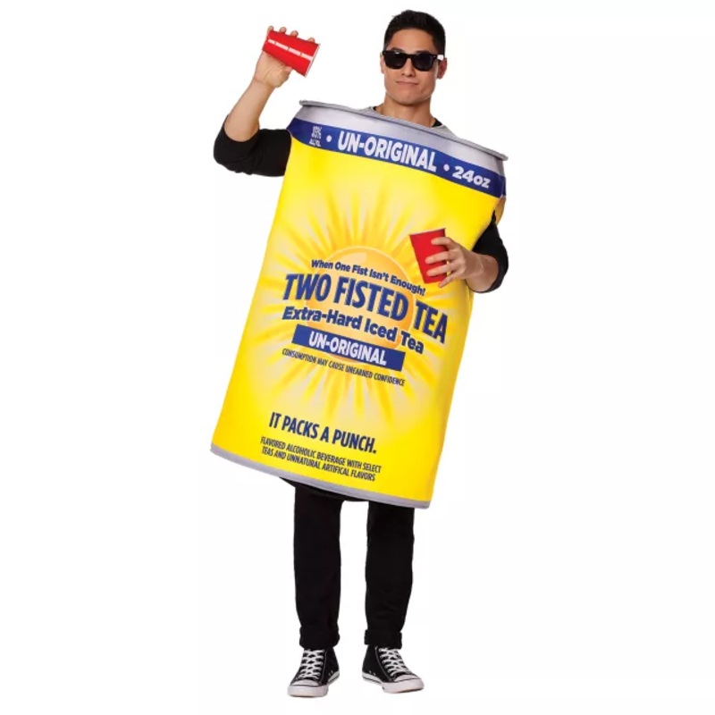 Adult Spiked Tea Costume MULTI-COLOR ONE SIZE FITS MOST