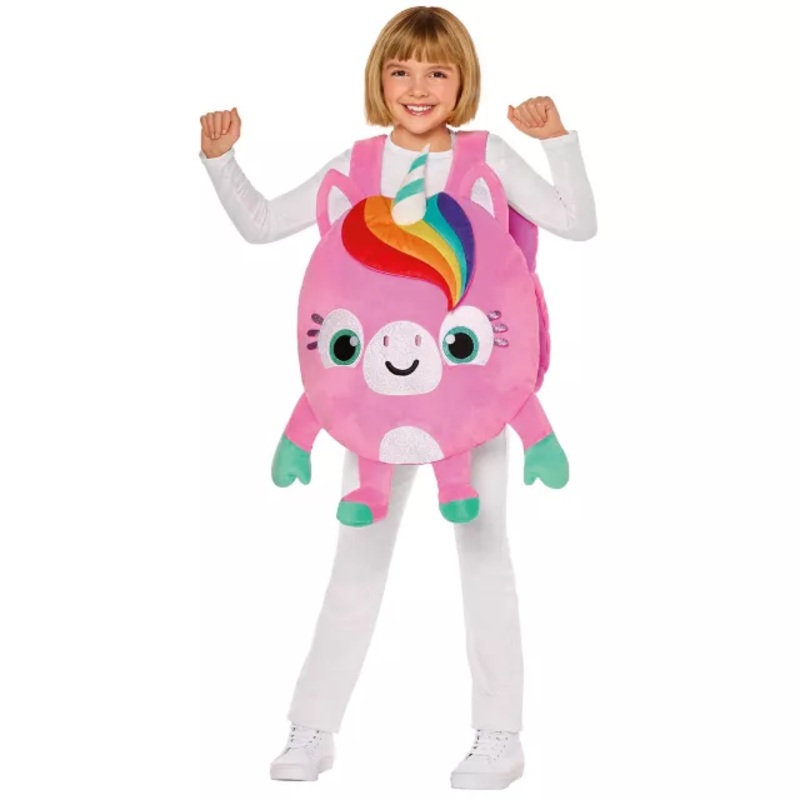 Kids Tutti Bel Belly Costume - Piata Smashlings PINK GIRLS S/M