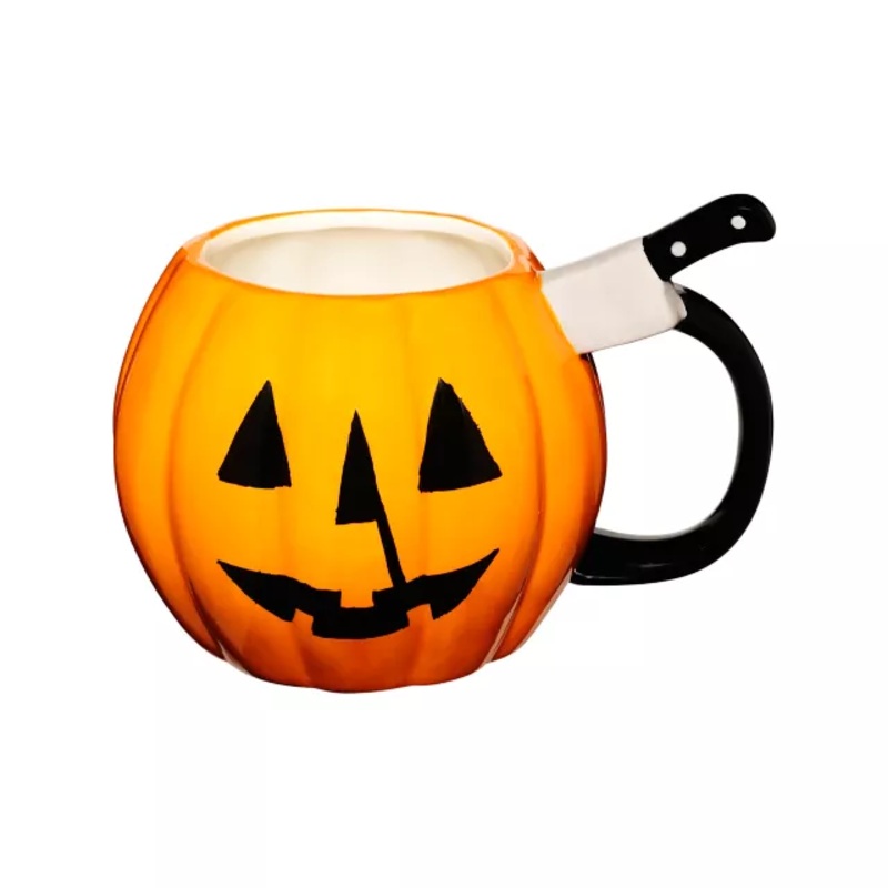 Michael Myers Pumpkin Molded Coffee Mug 20 oz. - Halloween MULTI-COLOR ONE SIZE FITS MOST